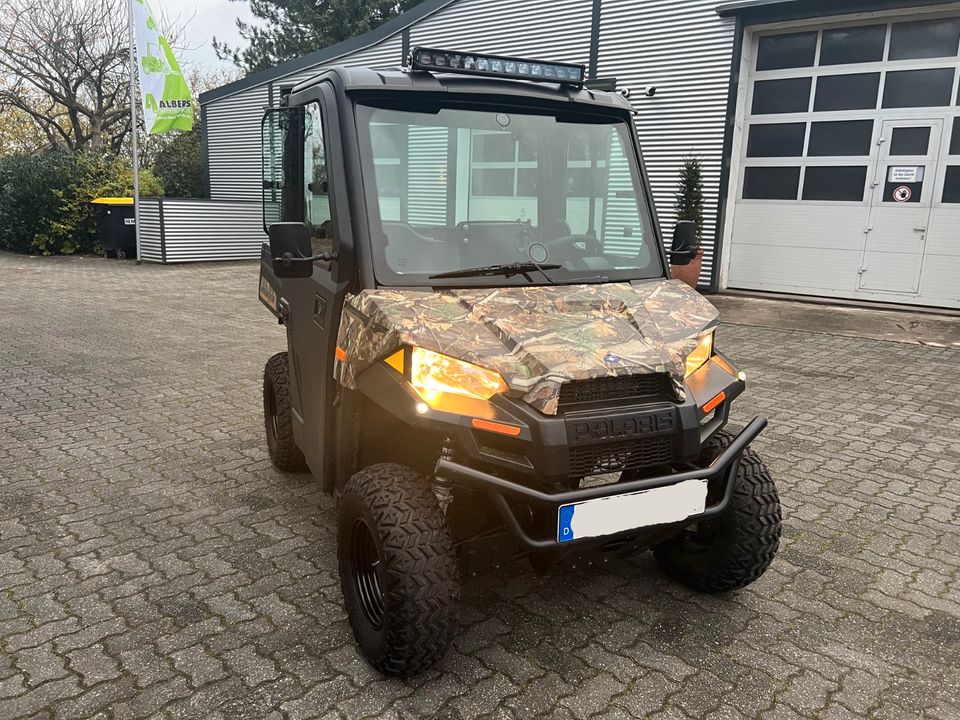 Polaris Ranger EV Lithium 20 kW 4X4 MidSize L7e Hunter Edition in Twist