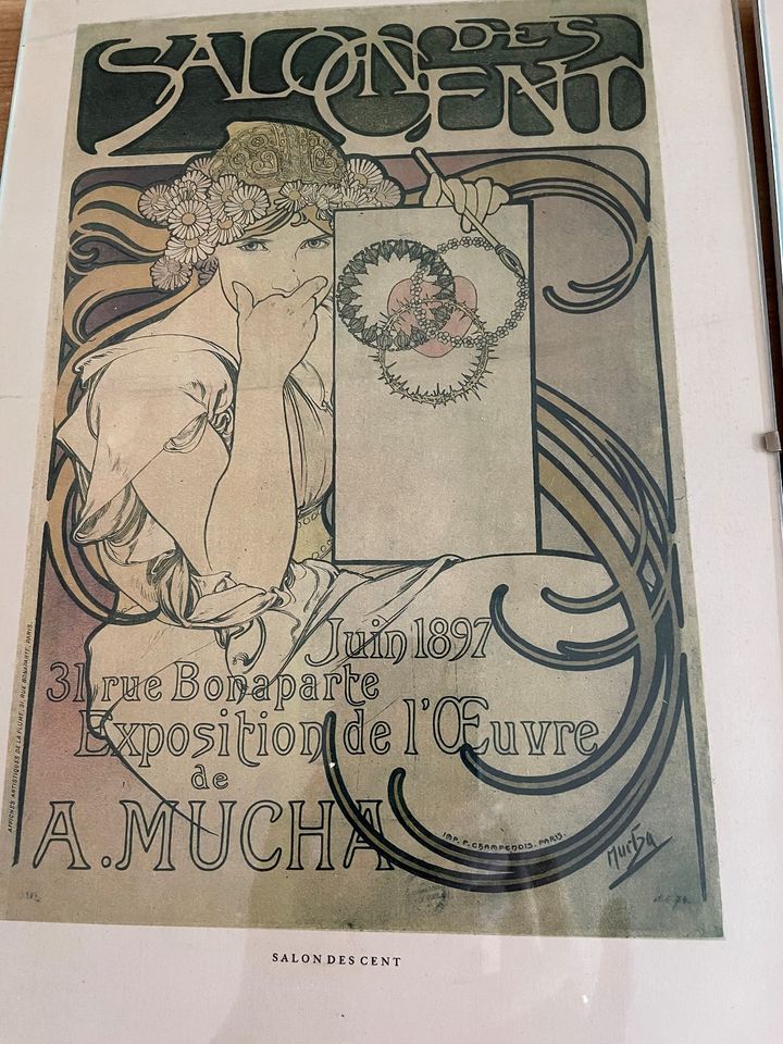 3 Drucke von Alfons Mucha in Flörsheim am Main