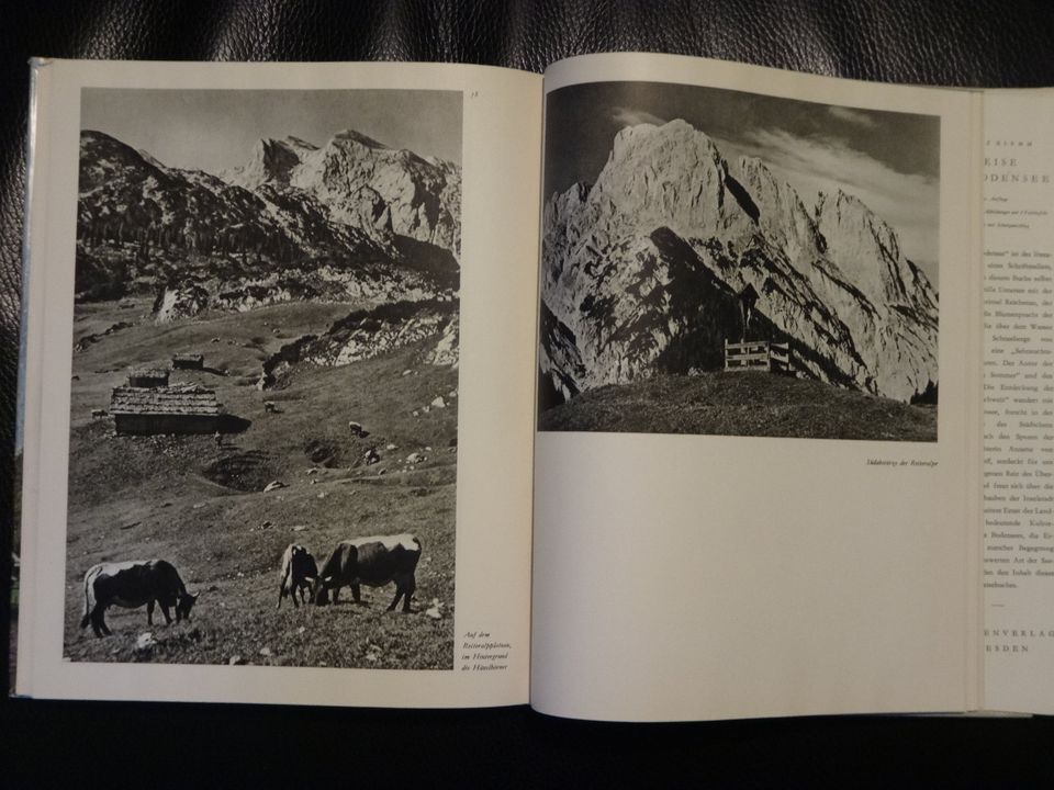 Berchtesgadener Land gebunden m Schutzumschlag DDR 1956 in Bad Pyrmont