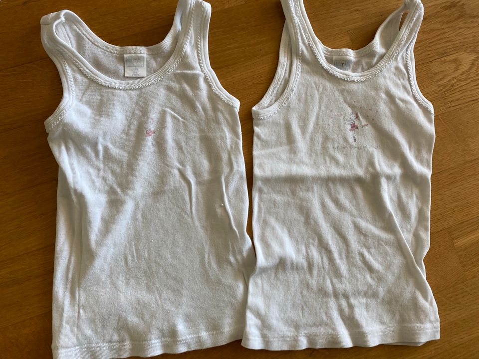 12 Unterhemden als Set für Mädchen 110/116 Petit Bateau Schiesser in Berlin
