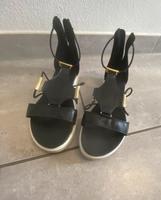 Sandalen Schuhe Rainbow 36 schwarz gold Kr. Dachau - Röhrmoos Vorschau