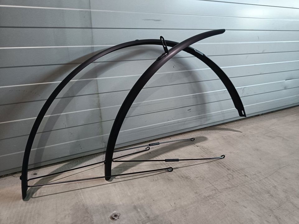 25x Schutzblech Set 28" Aluminium Schwarz Fahrrad E-Bike City in Magdeburg