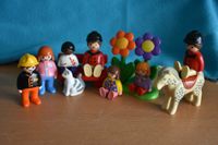 7 Playmobil Figuren Pferd Katze Rasen Bank Blumen Hessen - Gießen Vorschau