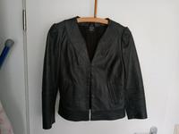 Schwarze Lederjacke Topshop Kate Moss Kollektion Bayern - Poing Vorschau