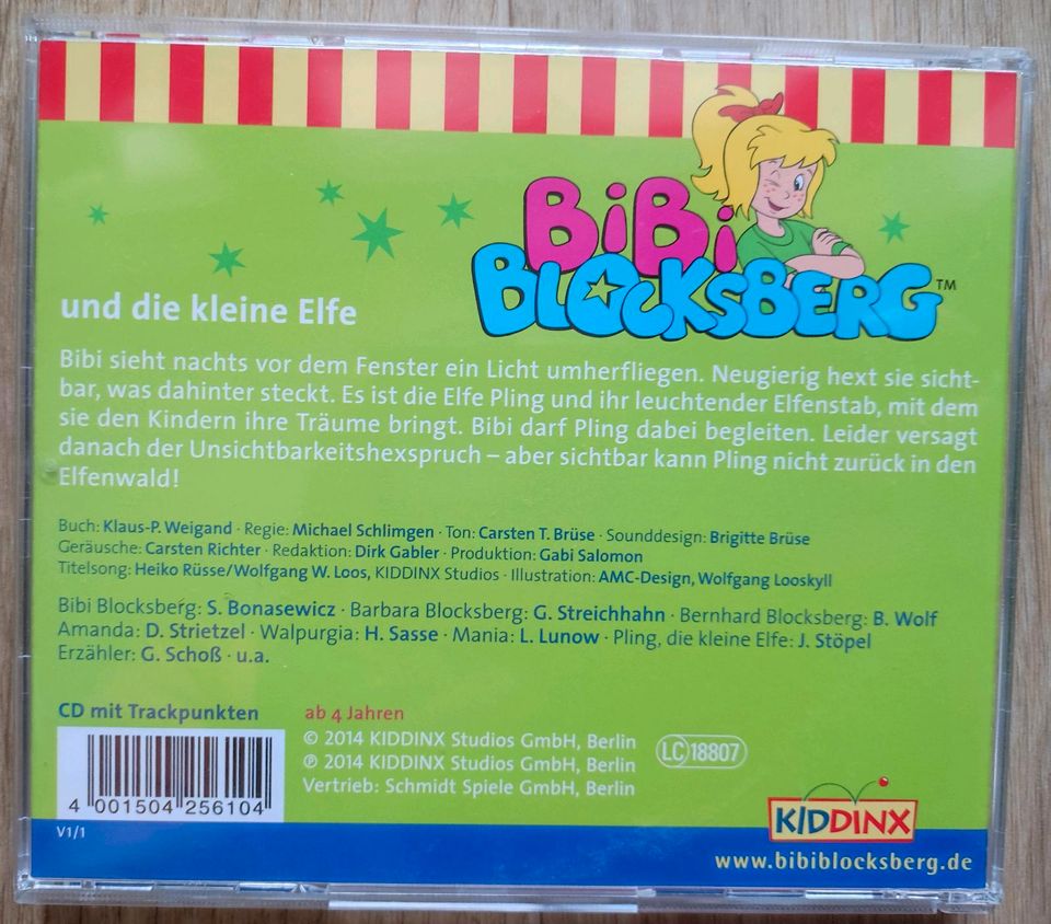 CD, Bibi Blocksberg, und die kleine Elfe, Nr. 110 in Weida