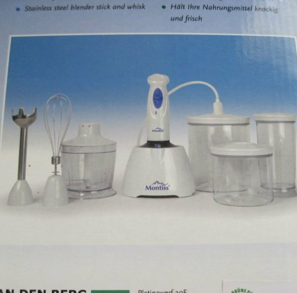 Küchenmaschine Montiss Vacuum kitchen set 4 in 1 in Havetoft