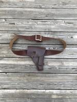 Gürtel Koppel Belt Tasche Holster Leder , DB , BW , US Army Nordfriesland - Schwabstedt Vorschau