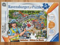 tiptoi Puzzle "Im Einsatz" Unfall Feuerwehr Polizei 100 Teile Nordrhein-Westfalen - Wegberg Vorschau