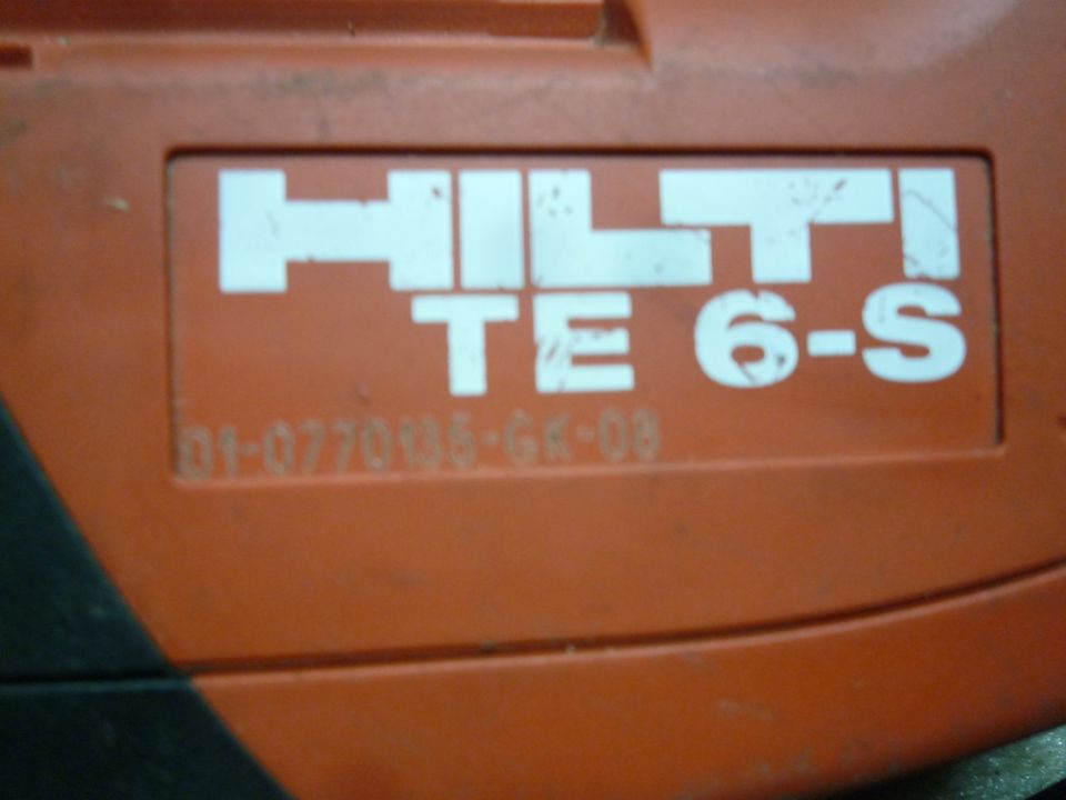 Hilti Bohrhammer TE 6 - S in Pfaffenhofen a. d. Glonn