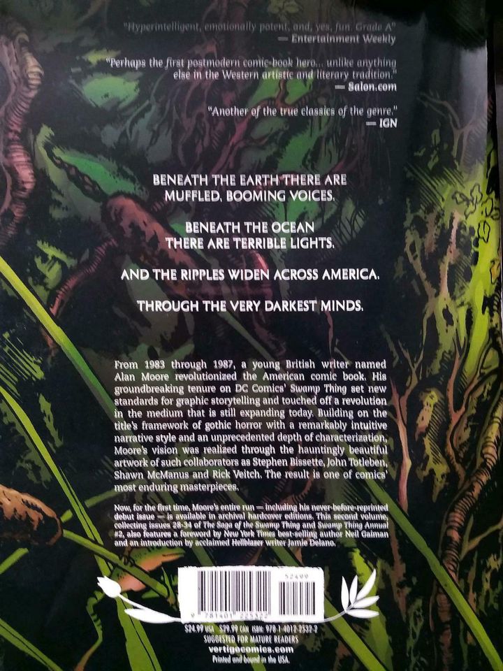 Swamp Thing, book one - book three, vertigo, Alan Moore in Eggenstein-Leopoldshafen