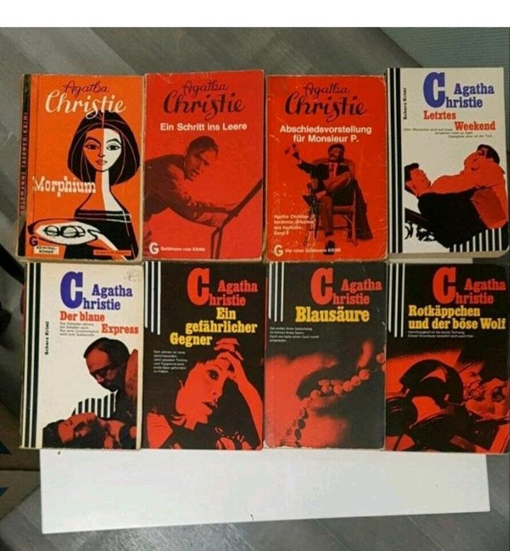 22 Agatha Christie Bücher antiquarisch deutsch in Duisburg