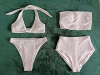 Mix-Bikinis Bikini  4 Teile von H&M Gr 36 weiß Kr. Dachau - Bergkirchen Vorschau