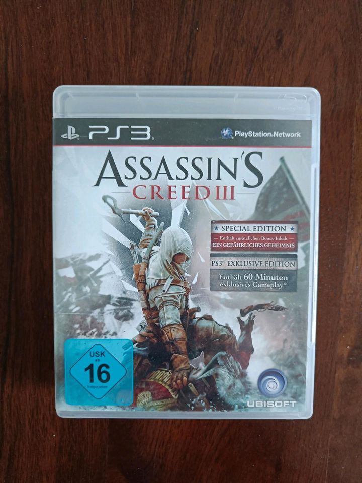 Assassin's Creed 3 Special Edition PS3 Spiel in Calw