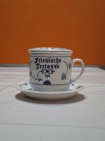 Friesische Teetasse mit 2 Teesieben, 2 Untertassen, Deckel Nürnberg (Mittelfr) - Aussenstadt-Sued Vorschau