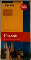 WIE NEU + ETIKETT - Stadtplan - Passau & Umgebung - Falk Bayern - Augsburg Vorschau