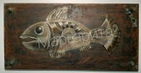 Leinwand 50 x 100 cm Metallic-Bronze-Effekt FISCH Nordrhein-Westfalen - Paderborn Vorschau