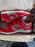 Nike Dunk Low Off White University Red Nordfriesland - Niebüll Vorschau