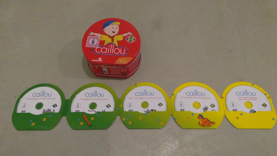 Kinder DVD Caillou, 1-5 in Landsberied