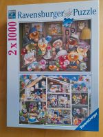 Ravensburger Gelini Puzzle, 2x1000 Teile Saarland - Nalbach Vorschau