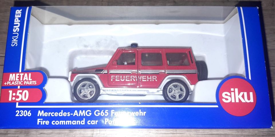 Siku 2306 Mercedes-AMG G65 Fuerwehr+Neu+OVP+Gratis Versand in Essen