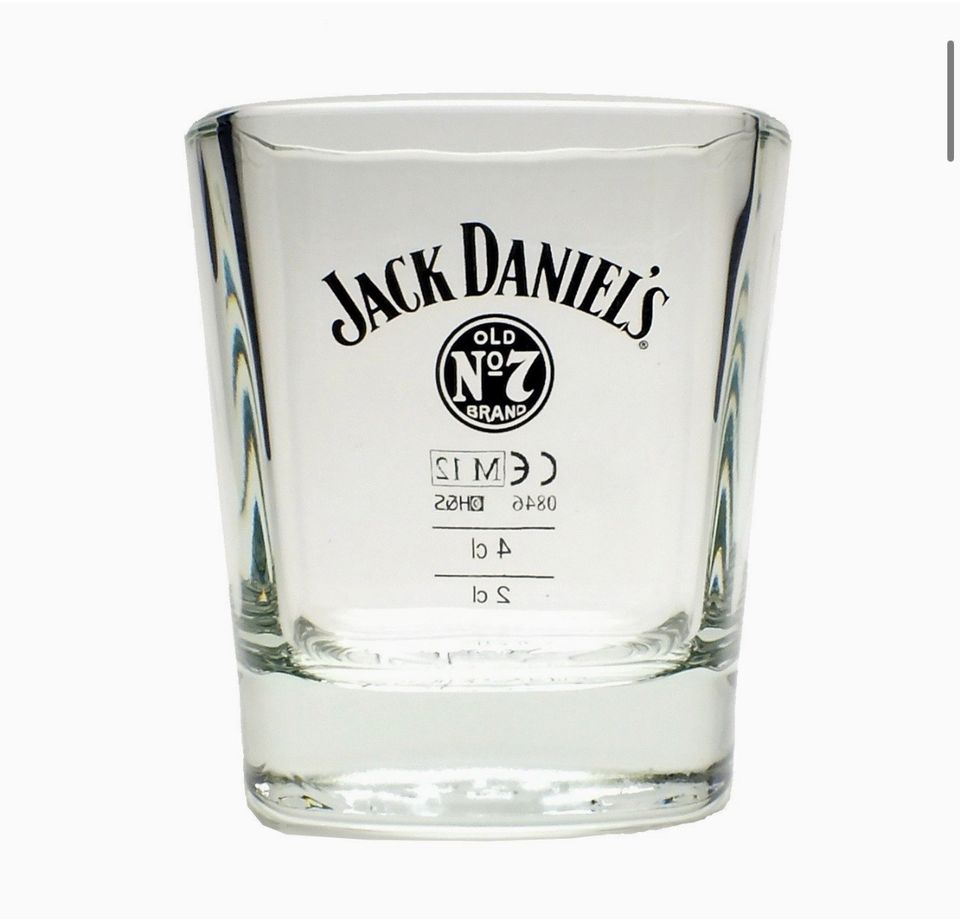 12 Jack Daniels Whisky Tumbler - original Gläser Set in Bretten