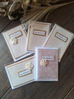 Karten handmade Hochzeit Hochzeitskarten Hessen - Hofbieber Vorschau