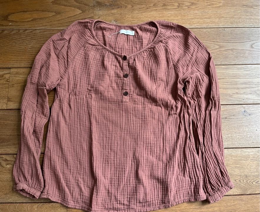 Twothirds Musselin Bluse Quirra Rose XS in Köln