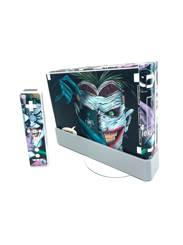 Nintendo Wii Konsole - Custom Skin - Spiderman - Joker - Mario in Porta Westfalica