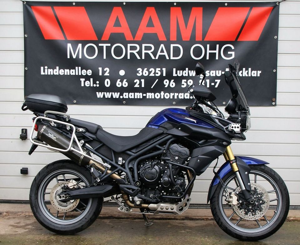 Triumph Tiger XR 800 TOPZustand, Wilbers, Garantie in Ludwigsau