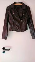 Biker Fishbone Kunstlederjacke Damen Hessen - Groß-Gerau Vorschau