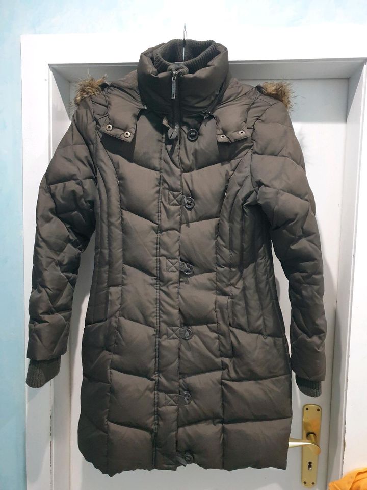 Daunenjacke Parka von Only  in Gr.36/38 in grau, top Qualität! in Bielefeld