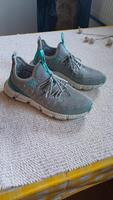 Sneaker Gr. 37 Stoff grau mit türkis Borsdorf - Zweenfurth Vorschau