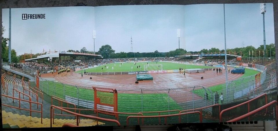 Stadionposter Rot-Weiß Oberhausen Niederrheinstadion RWO in Andernach