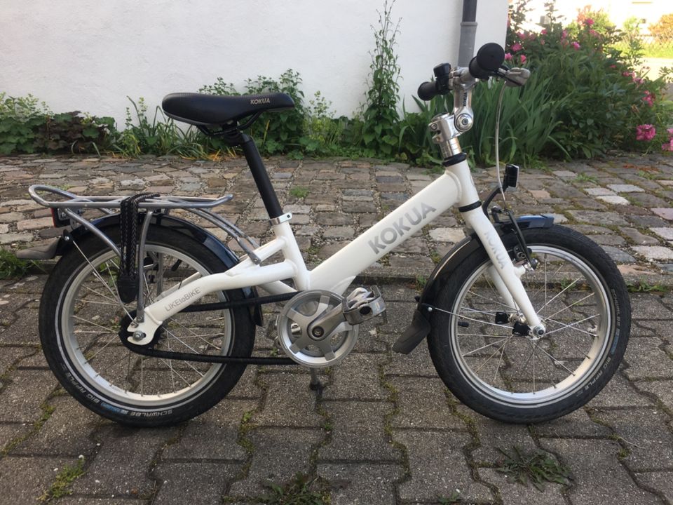 KOKUA LIKEtoBIKE 16" Kinderfahrrad Perlmutt Weiß (mit Rücktritt) in Kusterdingen