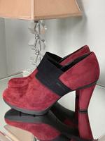 Geox Stiefeletten 37 Rot Schwarz Schuhe Blogger Style Schleswig-Holstein - Lübeck Vorschau