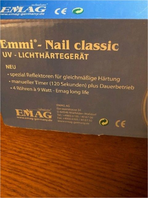 Emmi Nail classic UV Lichthärtegerät 2. HAND Zustand gut in Aichwald