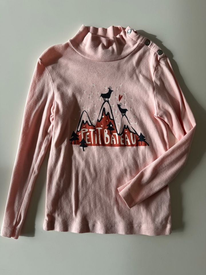 Petit Bateau Langarmshirt Shirt 6 Jahre wie neu Mädchen in Östringen