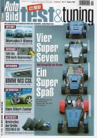 AutoBild test & tuning August 2002 Thüringen - Nordhausen Vorschau