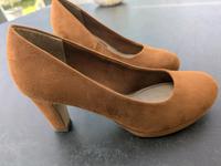 TAMARIS Pumps/High Heels Gr. 37 cognac Bayern - Landshut Vorschau