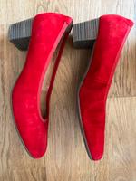 Gabor Pumps Rot 5.5/38.5 Rauleder Berlin - Reinickendorf Vorschau