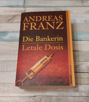 Andreas Franz 2 Bücher in 1, Die Bankerin, Letale Dosis Schleswig-Holstein - Glückstadt Vorschau