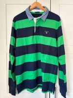 Gant Rugger Langarmshirt Shirt grün blau Größe L top! Hessen - Gießen Vorschau