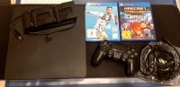 PS 4 Slim 1TB 2 Controller 2 Spiele incl. Ladestation Hessen - Weilmünster Vorschau