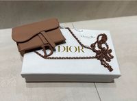 Nano Clutch von Dior Mini-Pouch-Satteltasche Christian Dior nude Hessen - Bad Hersfeld Vorschau