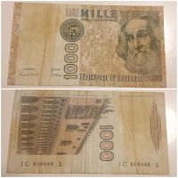 Italien Geldschein 1000 Mille Lire 1982 Italia Niedersachsen - Wolfsburg Vorschau