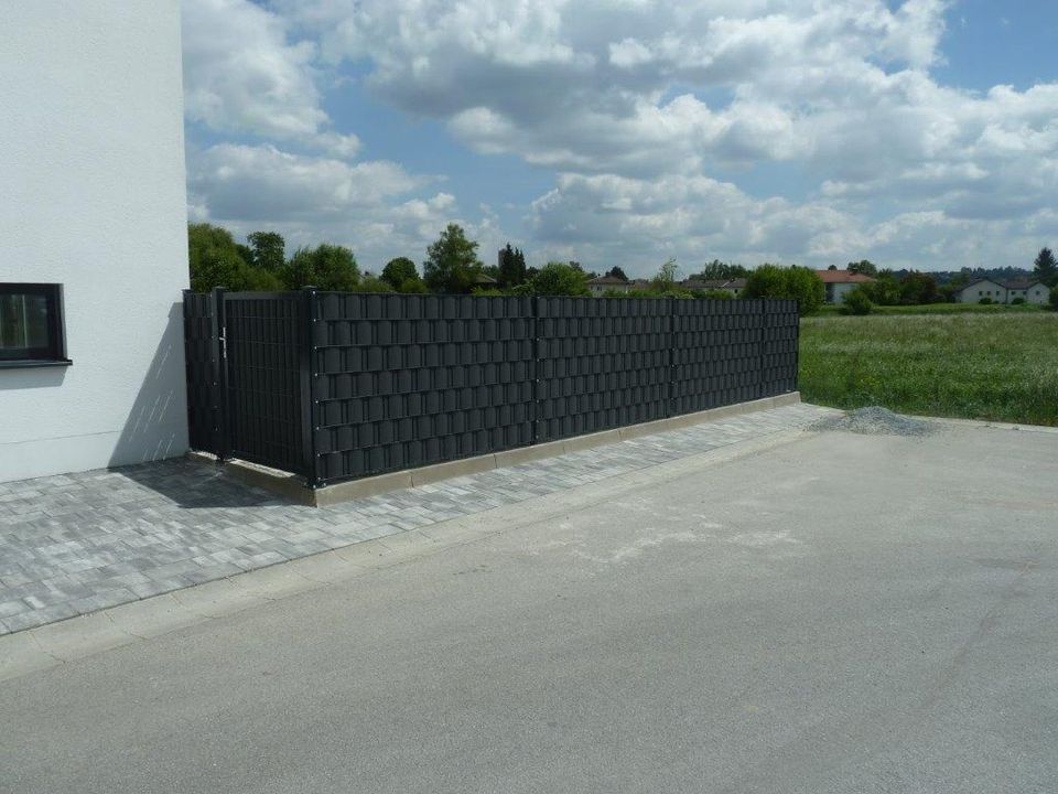 (STK) Doppelstabmattenzaun Stabmatte Zaunbau Gitterzaun in Straßkirchen