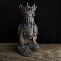 Antike alte Eisen-Buddhafigur Mecklenburg-Vorpommern - Stralsund Vorschau