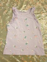 Tanktop Top Shirt * lila + Blumen * H&M * 98/104 * TOP Berlin - Treptow Vorschau