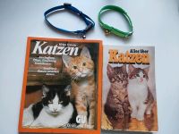 2 Katzen Bücher, 2 Katzen Halsbänder Niedersachsen - Salzgitter Vorschau