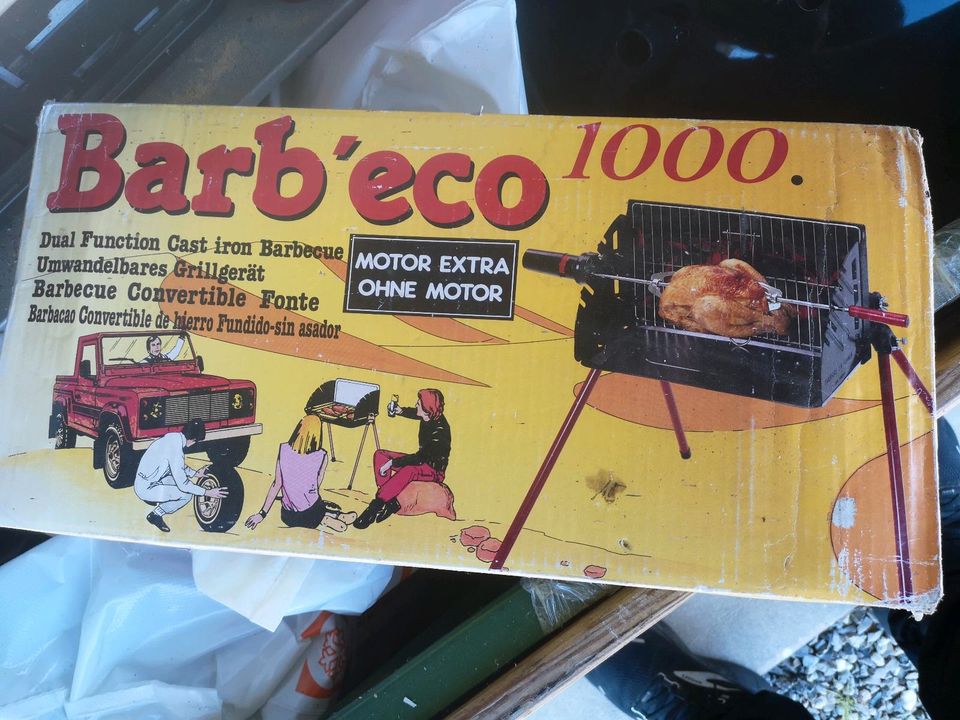 Barb'eco 1000, Grill, Grillgerät, original verpackt, retro in Pocking